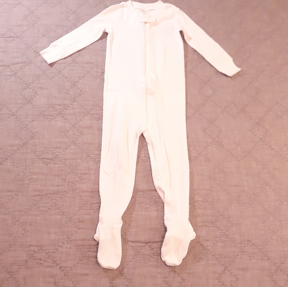 Hanna Andersson One Piece Footed Pajamas Size 2T Boy Girl